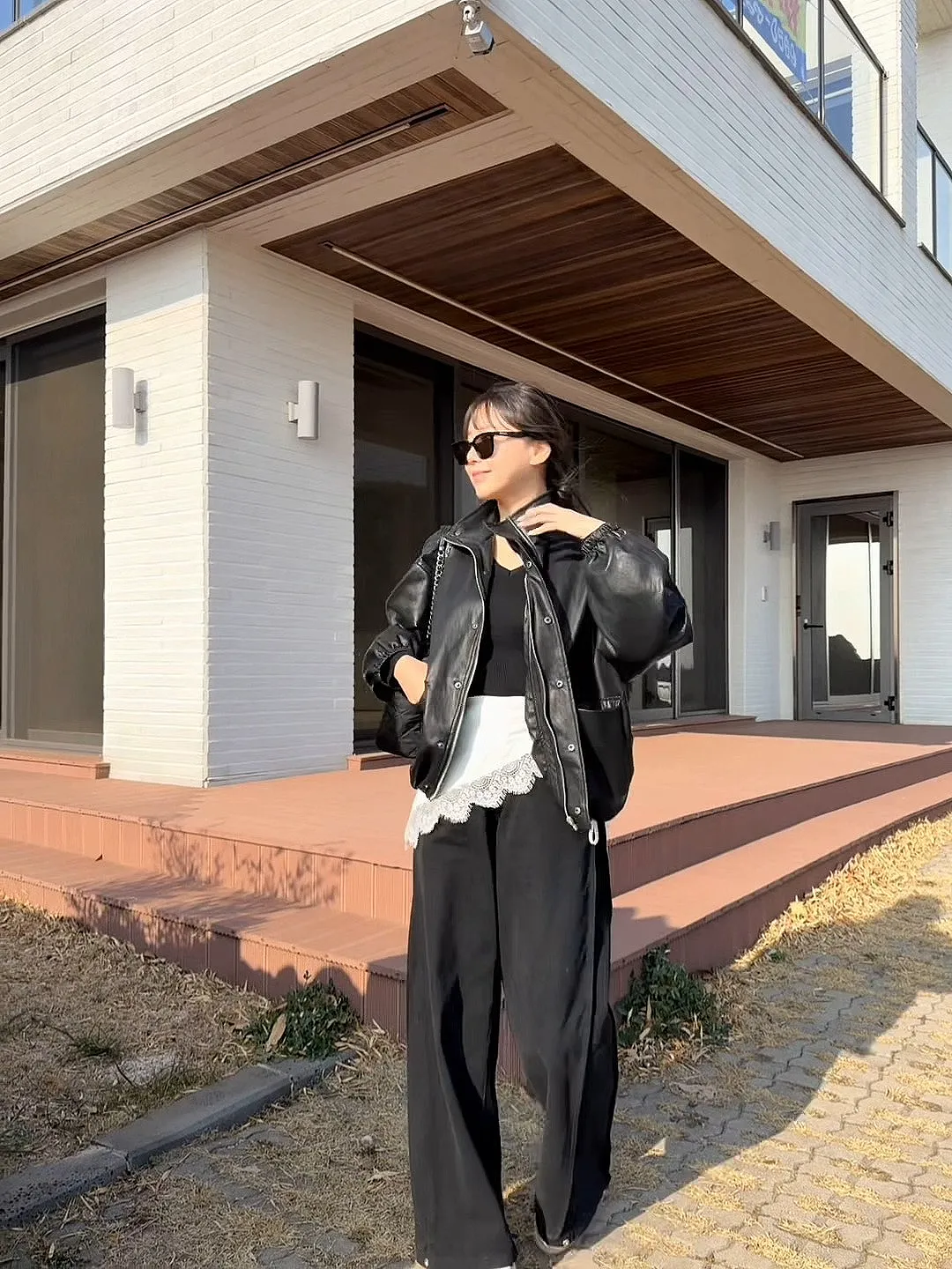 새틴 레이스 레이어드 랩 상세 이미지 20