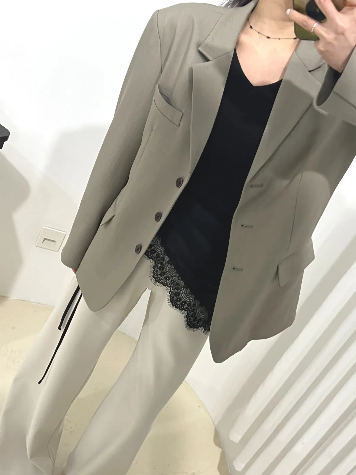 새틴 레이스 레이어드 랩 상세 이미지 14