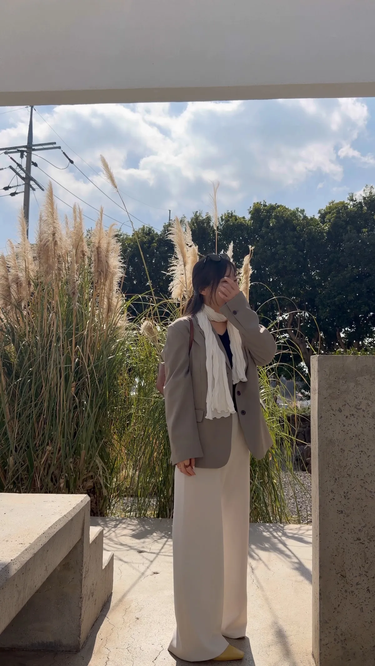 스프링 링클 머플러 스카프 상세 이미지 14