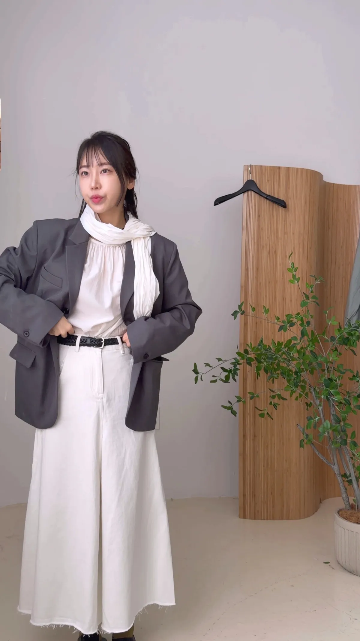 스프링 링클 머플러 스카프 상세 이미지 6