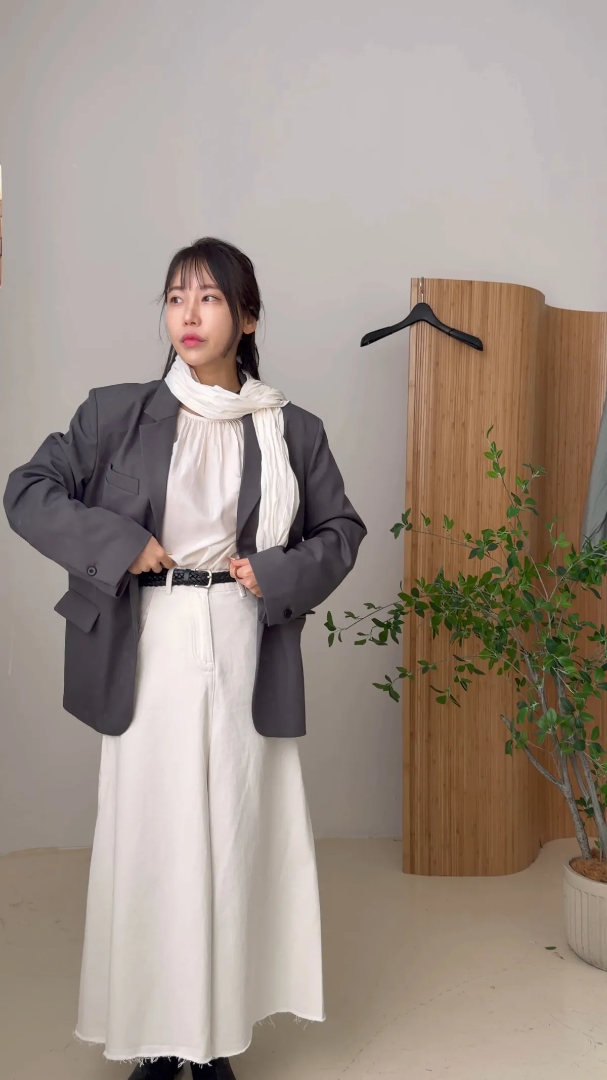 스프링 링클 머플러 스카프 상세 이미지 5