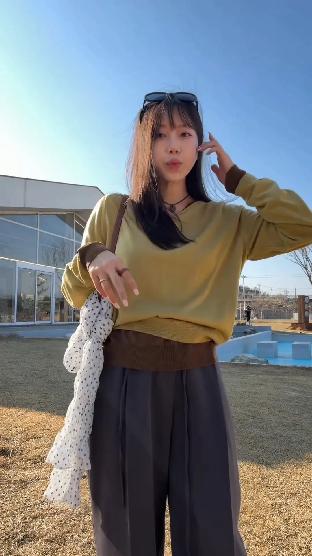 스프링 도트 머플러 상세 이미지 10