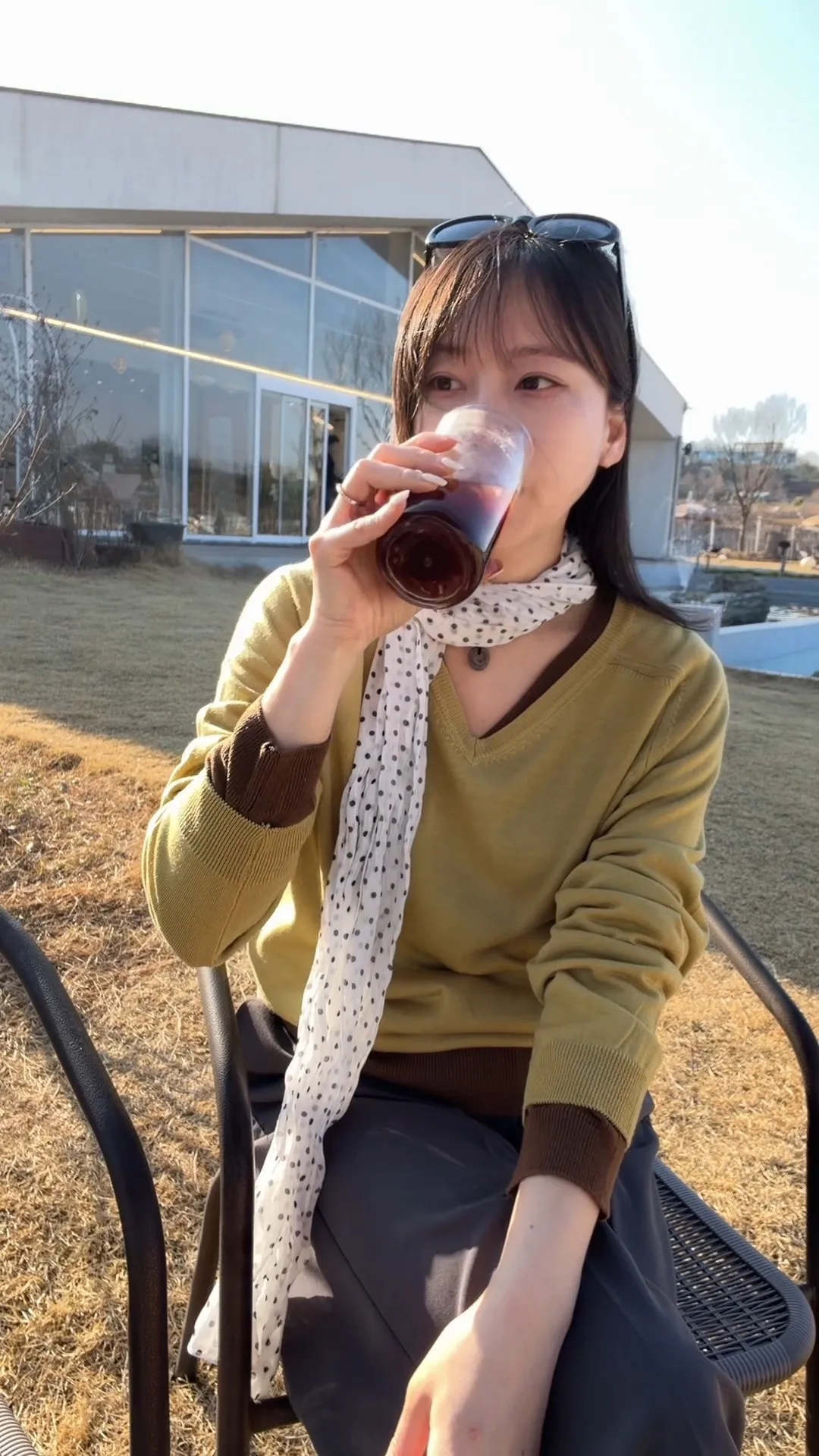 스프링 도트 머플러 상세 이미지 5
