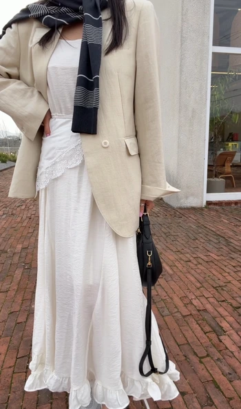 나인 프릴 나시 민소매 원피스 2