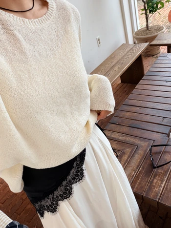 제니 여리 루즈핏 니트