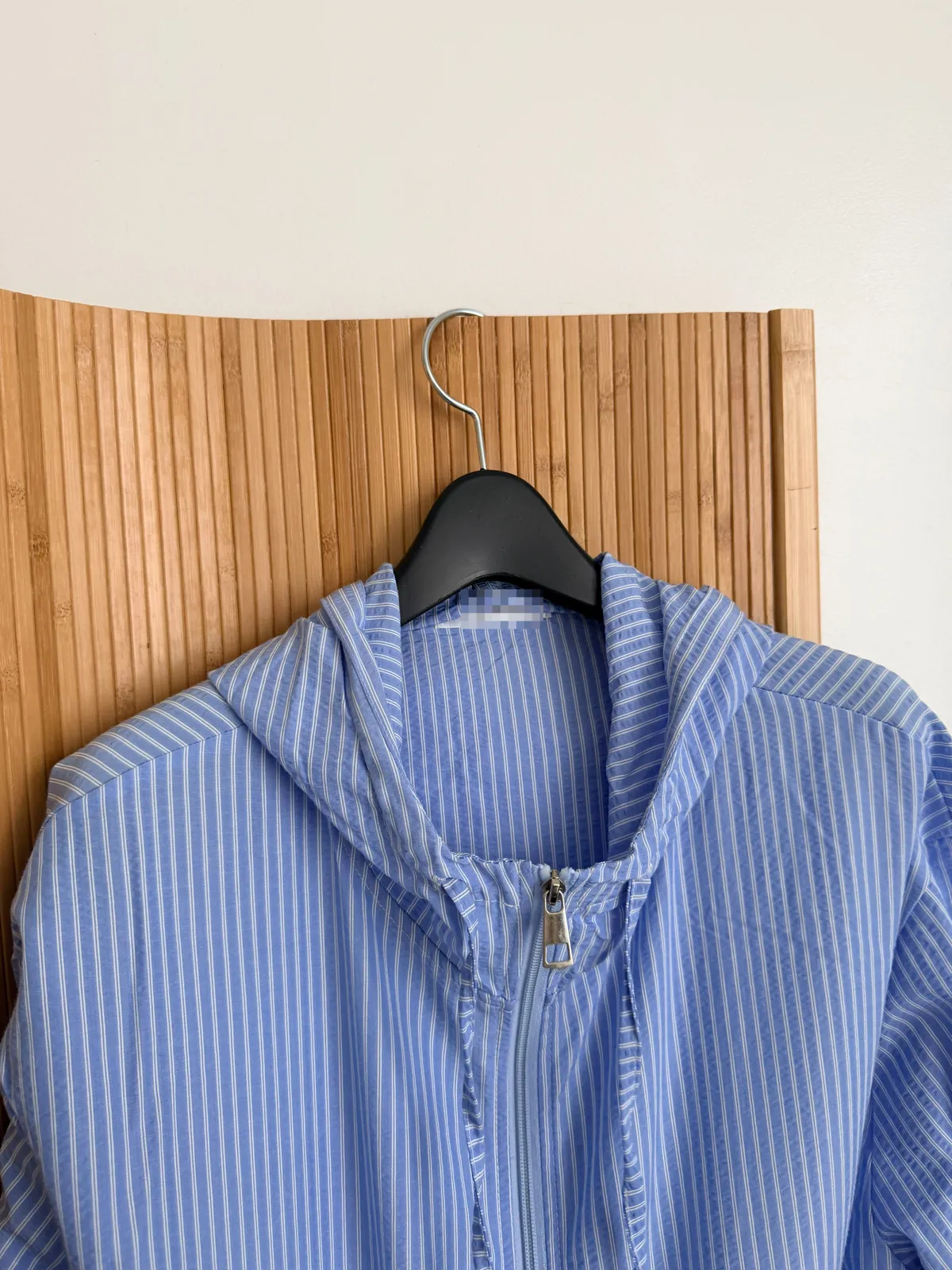 (기획)데일 시어서커 후드 집업 점퍼 상세 이미지 12