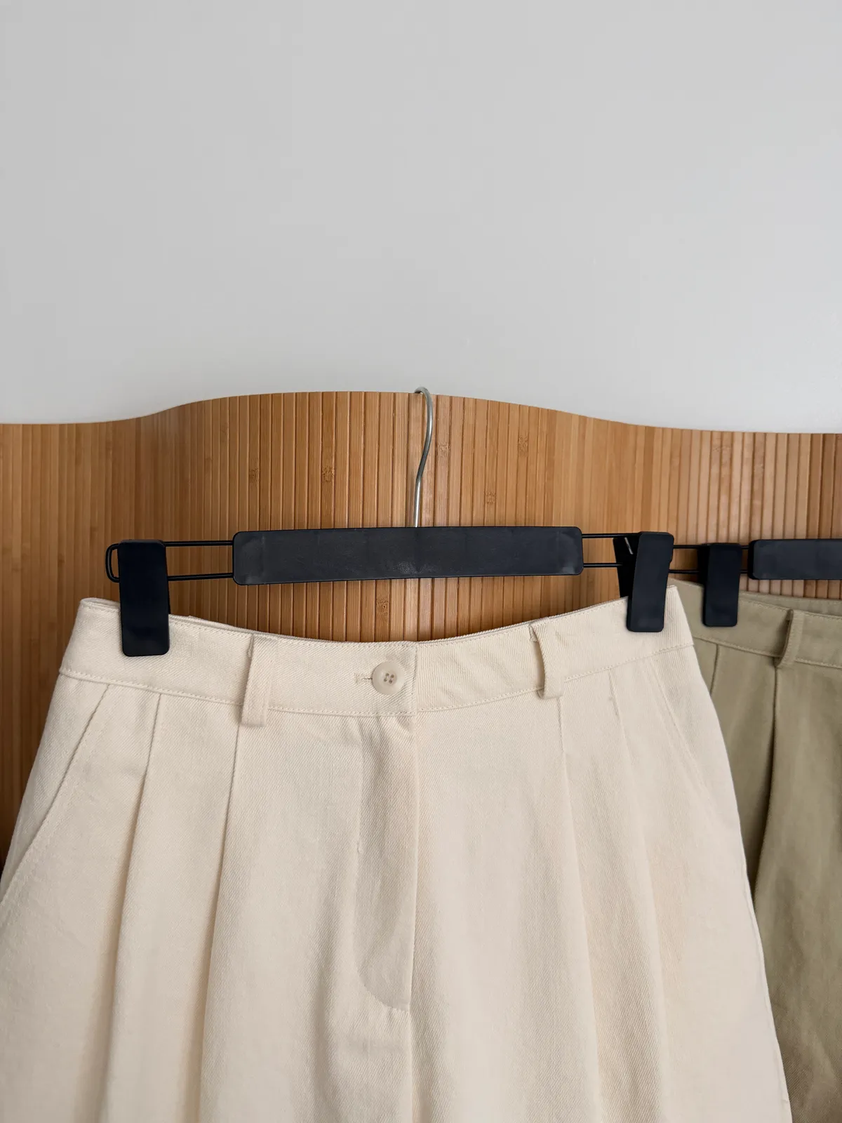 핀턱 4부 코튼 팬츠 상세 이미지 20