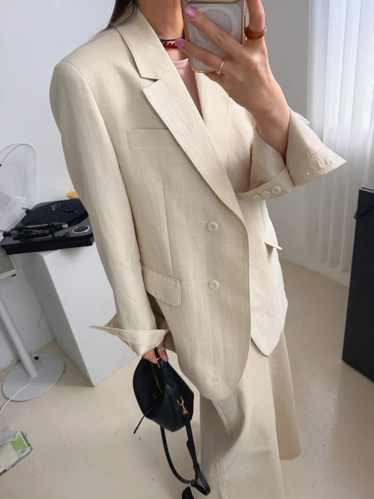 로니 h라인 코튼 롱스커트 상세 이미지 24