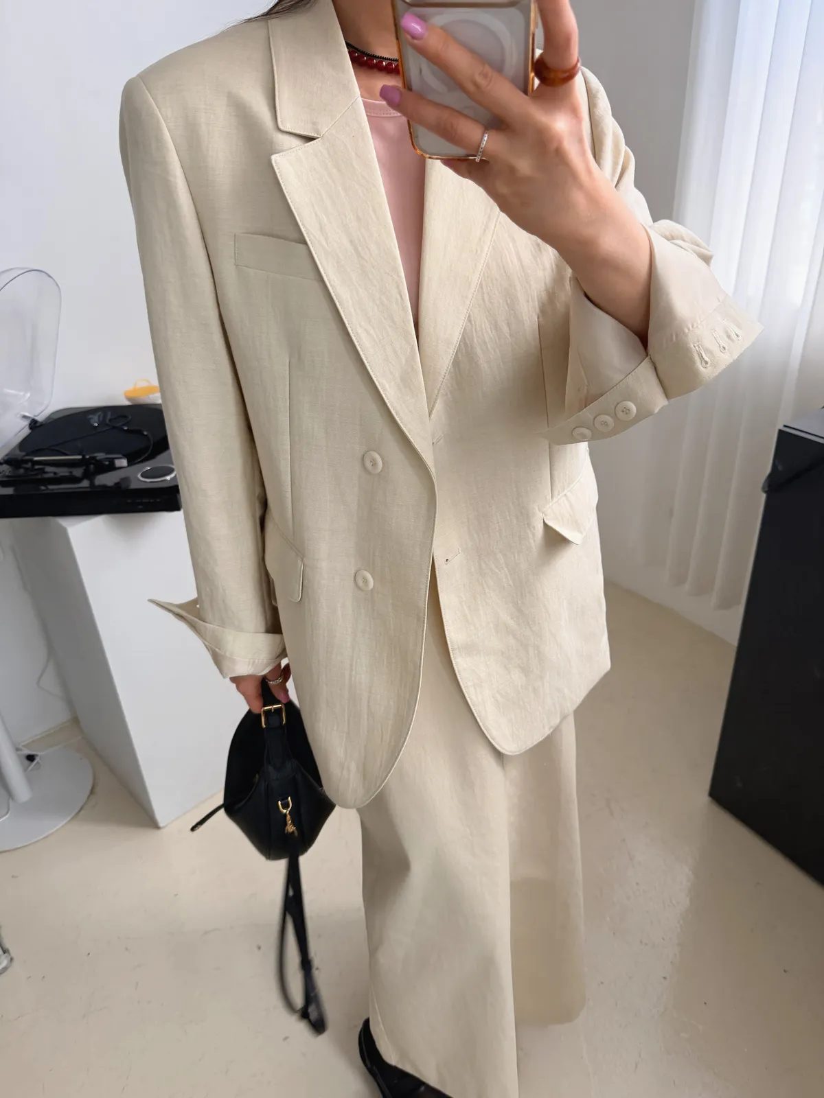 로니 h라인 코튼 롱스커트 상세 이미지 23