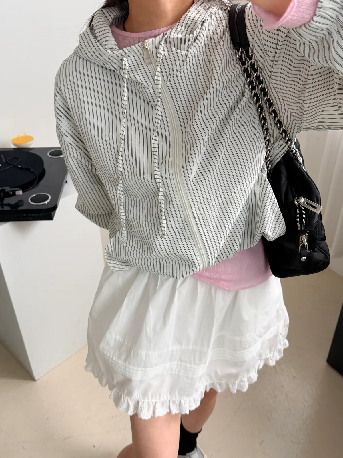 빈 시스루 골지 이너 티셔츠 (2 size) 상세 이미지 21