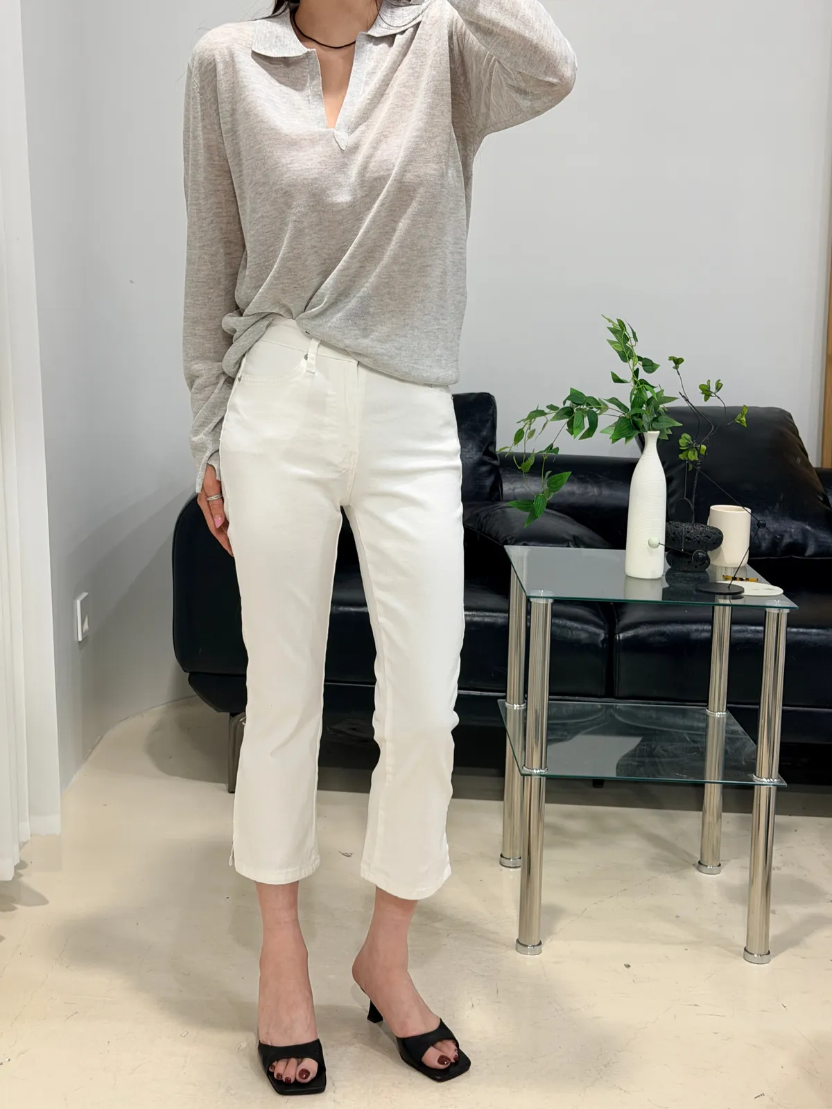 인생 카프리 슬릿팬츠 상세 이미지 25