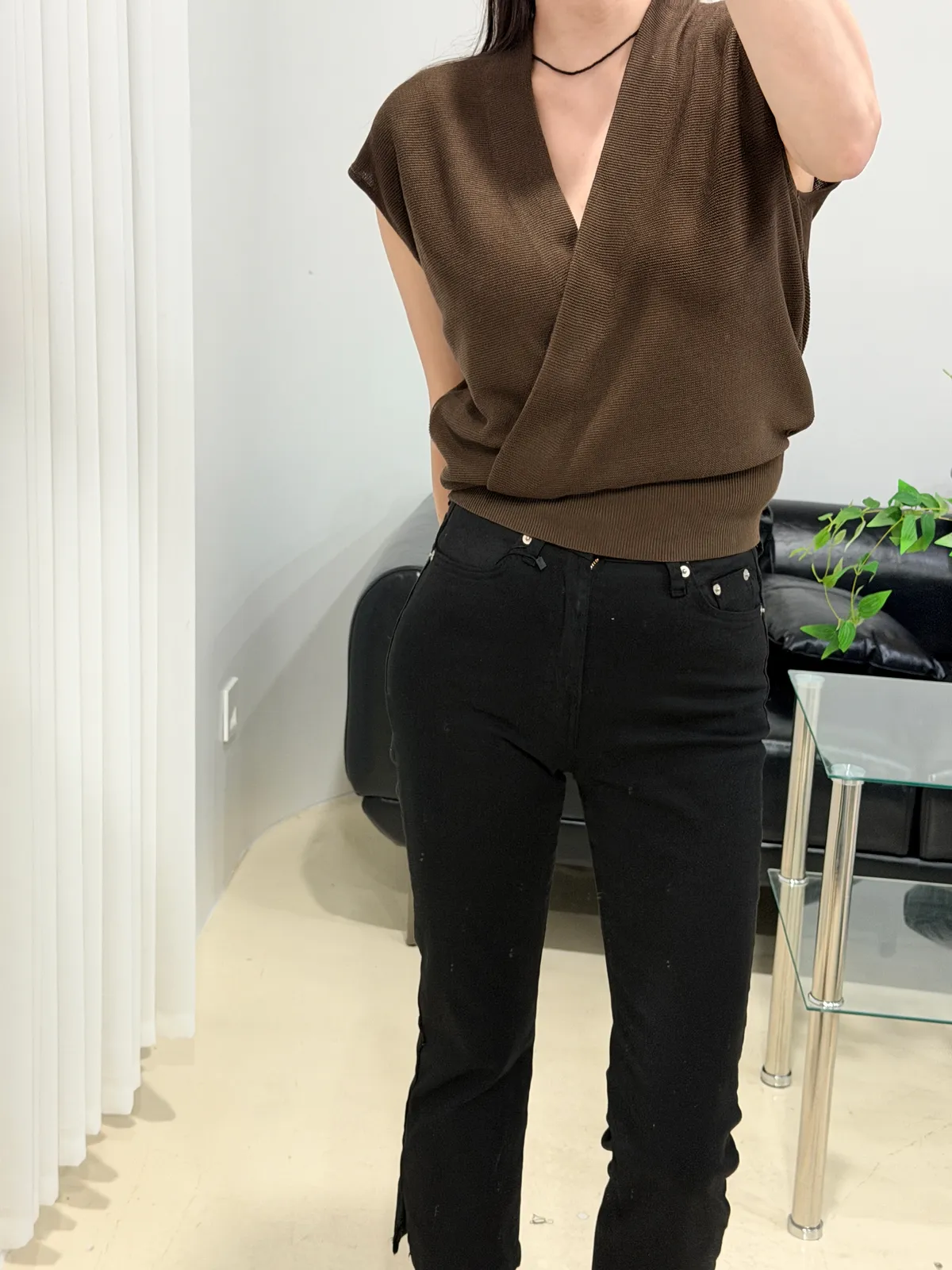 인생 카프리 슬릿팬츠 상세 이미지 35