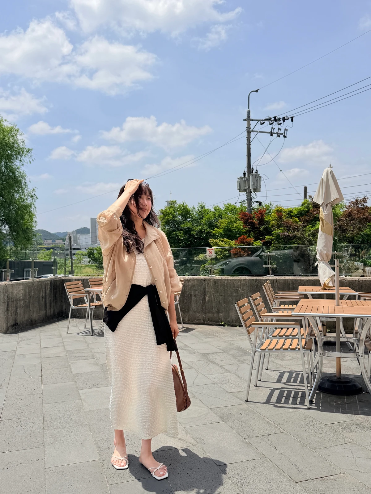 레이 썸머 스판 민소매 나시 원피스 상세 이미지 39
