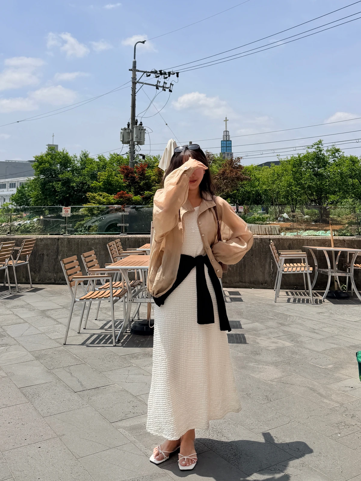 레이 썸머 스판 민소매 나시 원피스 상세 이미지 41