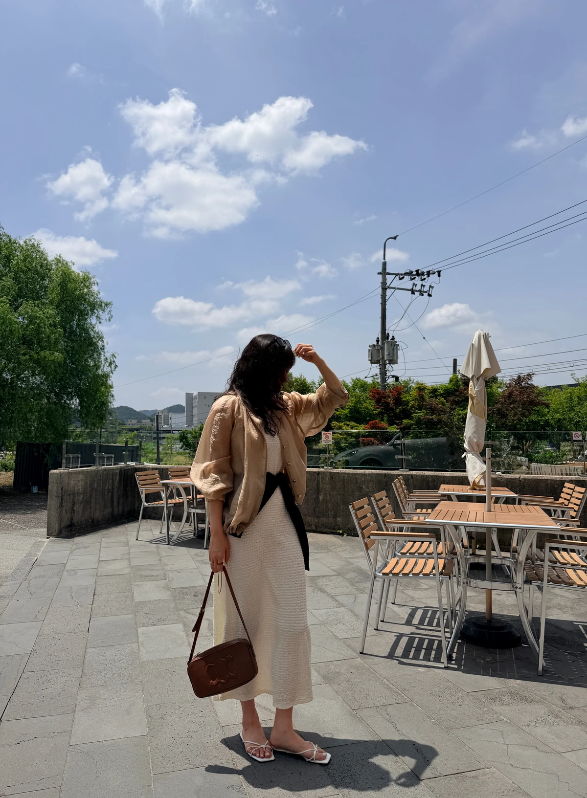 레이 썸머 스판 민소매 나시 원피스 상세 이미지 45