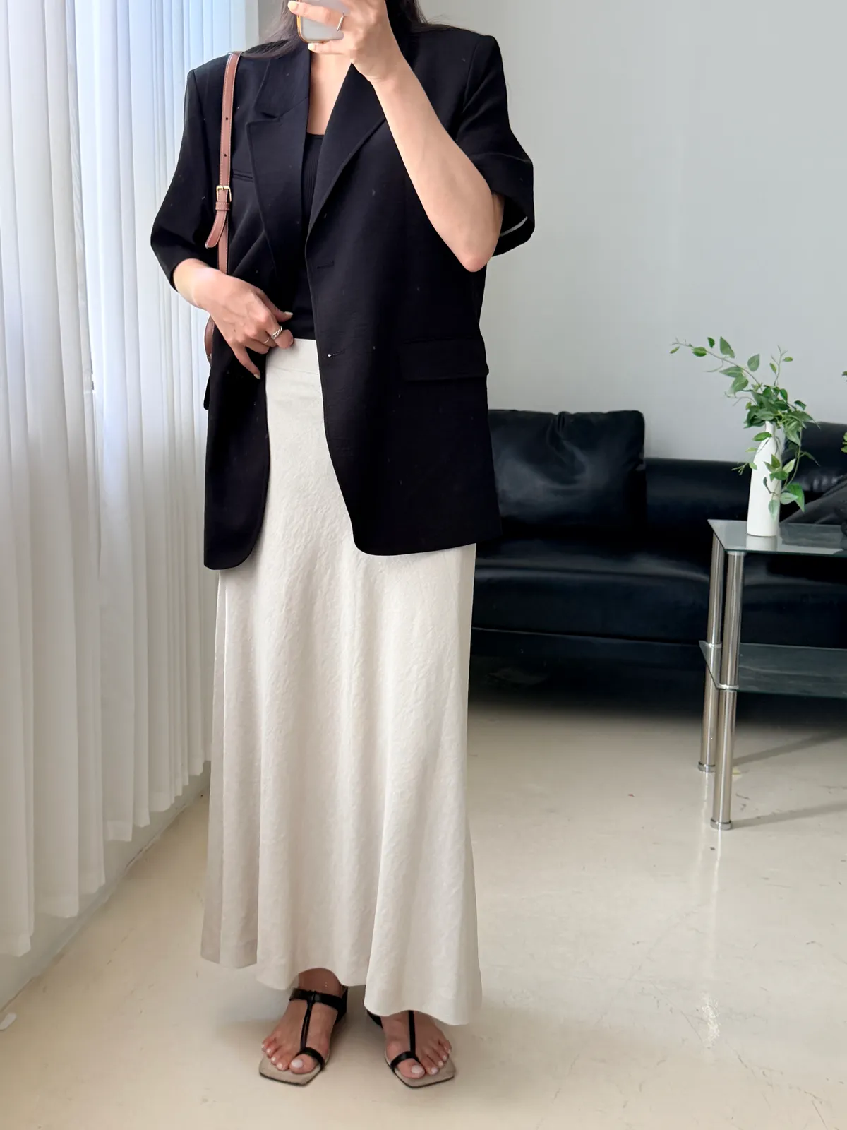 썸머 5부 루즈핏 자켓 상세 이미지 33