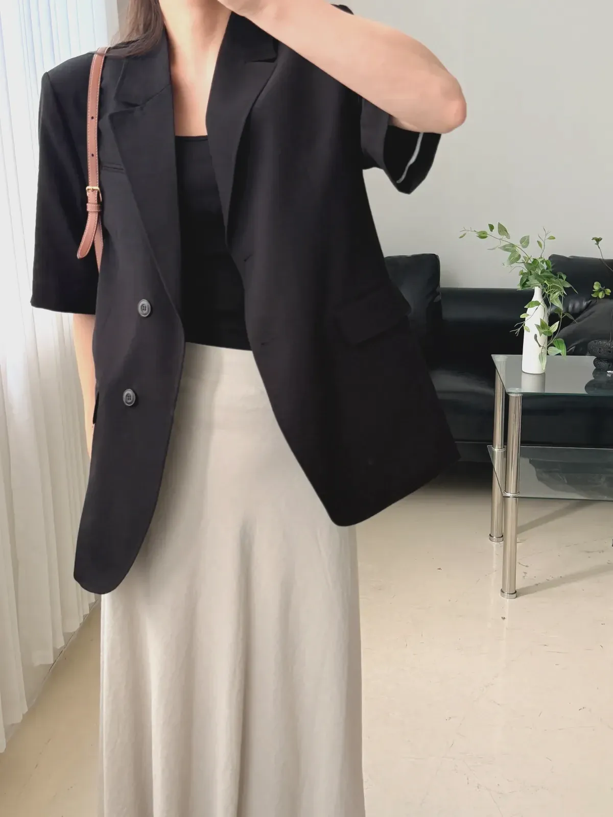 썸머 5부 루즈핏 자켓 상세 이미지 36