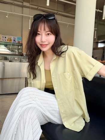 하이웨스트 펀칭 와이드 썸머 팬츠 2