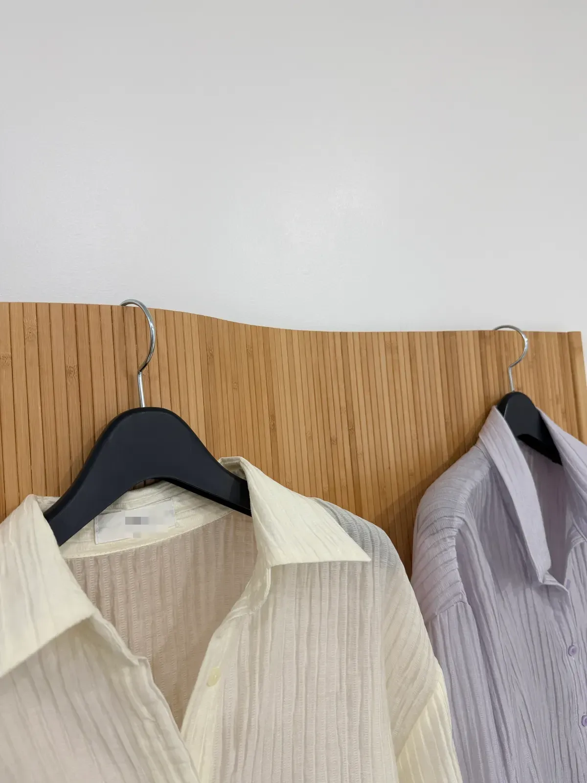 시스루 썸머 루즈핏 볼륨 셔츠블라우스  상세 이미지 19