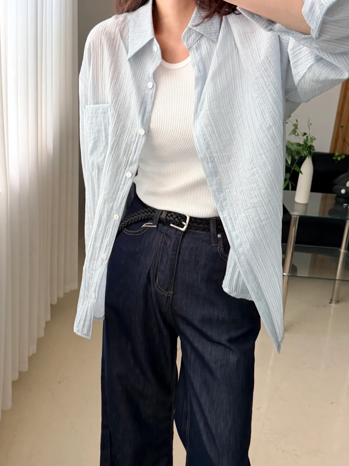보앤 논페이드 생지 데님팬츠 상세 이미지 25