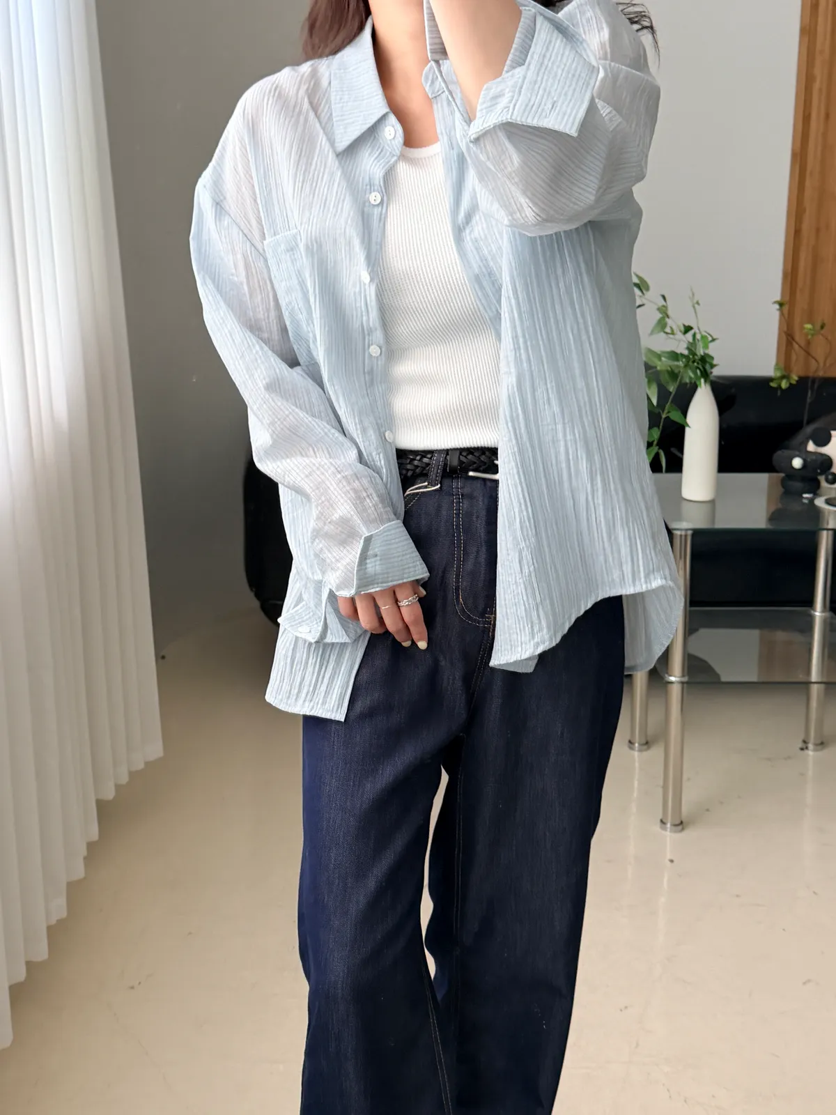 보앤 논페이드 생지 데님팬츠 상세 이미지 27