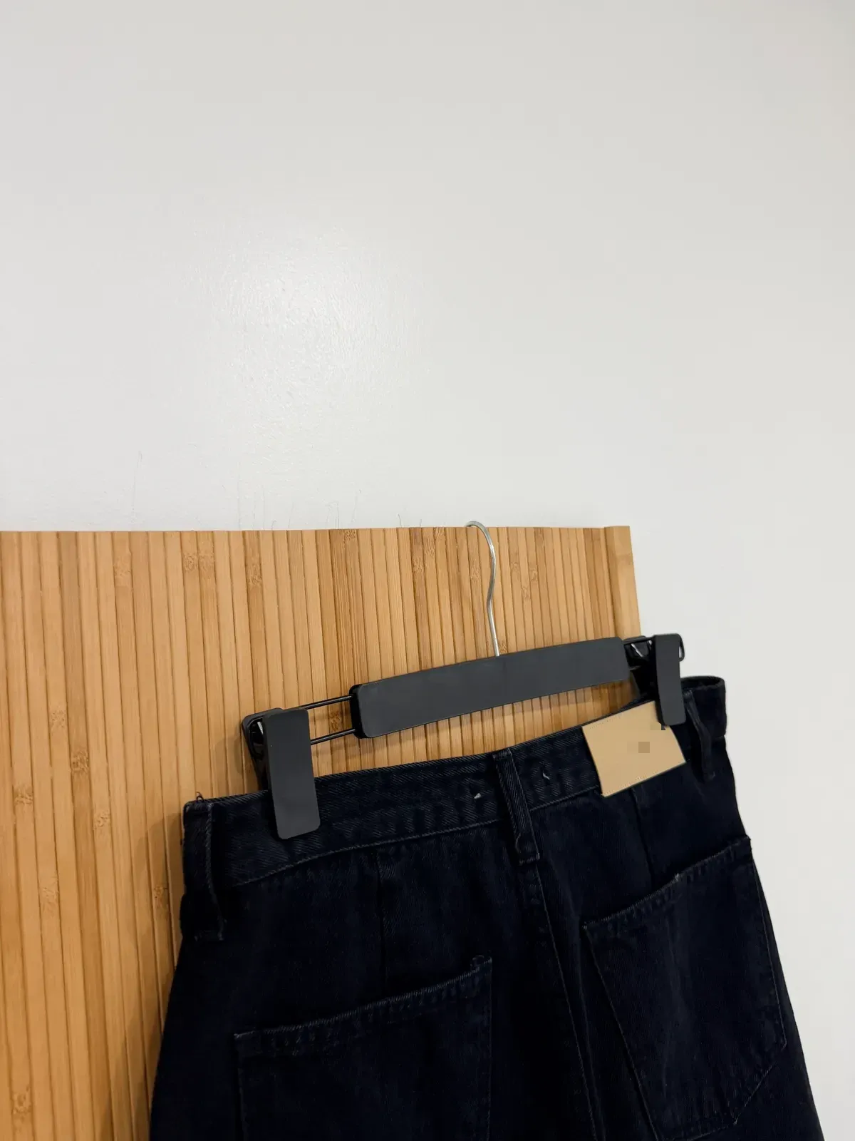 핀턱 a라인 숏 데님팬츠  상세 이미지 25