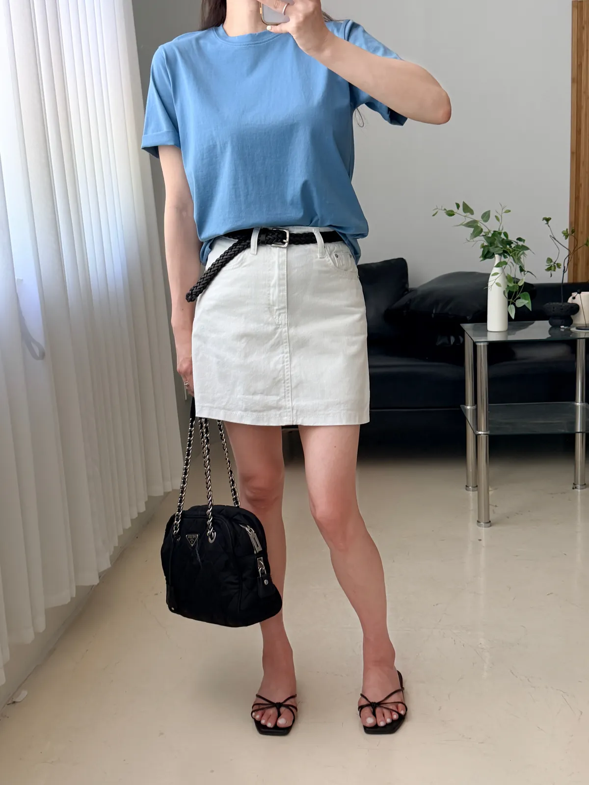 메이 a라인 숏 치마바지  상세 이미지 26