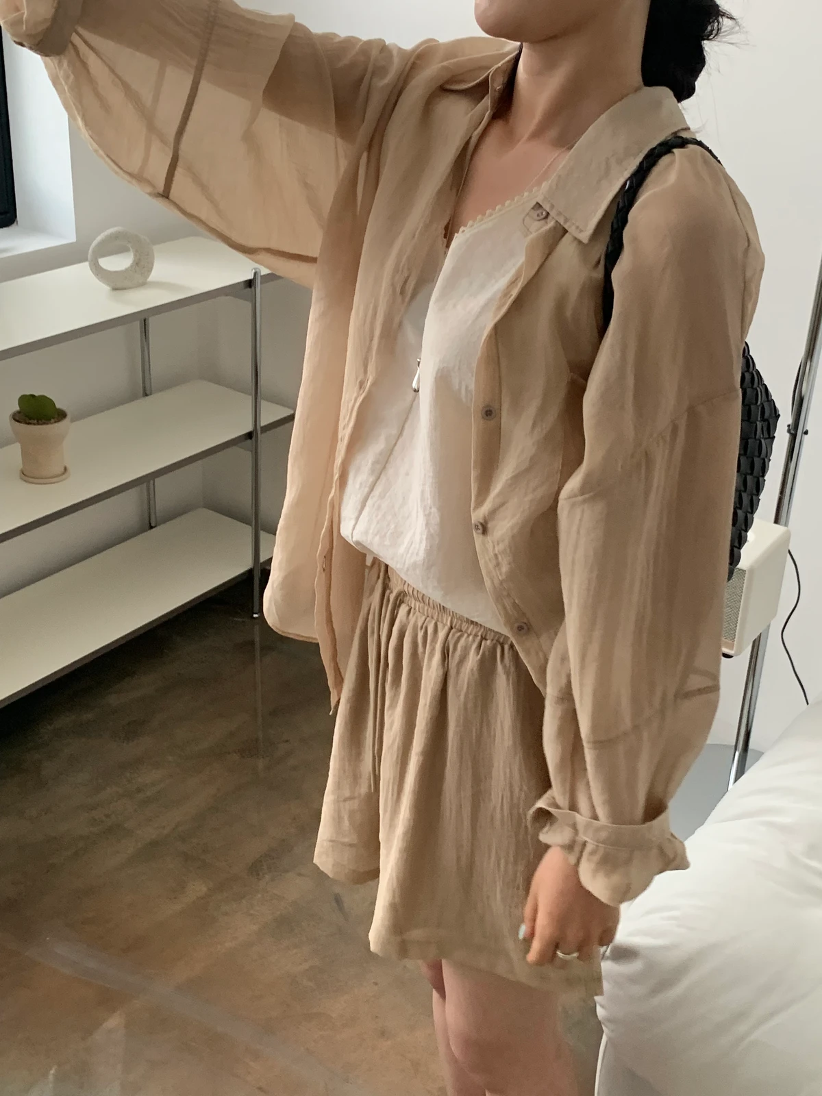 기획 애나 셔츠 투피스 세트 상세 이미지 15