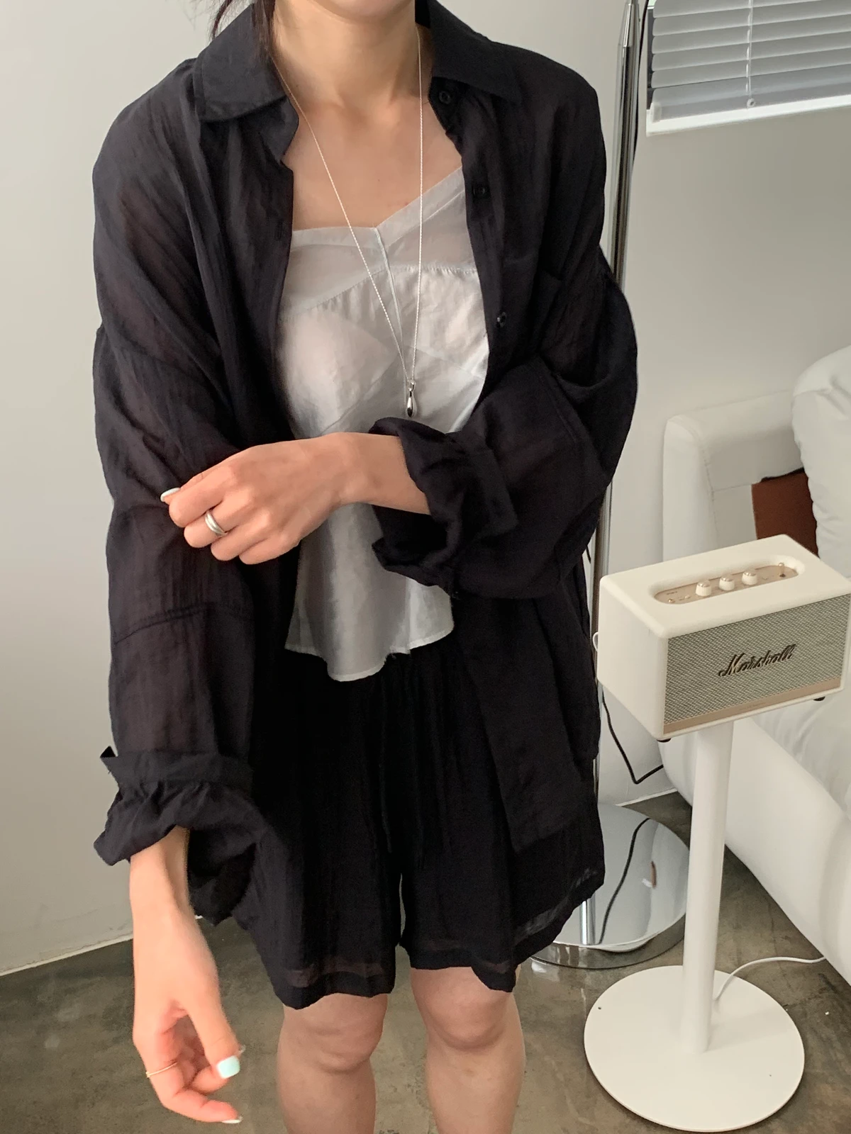 기획 애나 셔츠 투피스 세트 상세 이미지 17