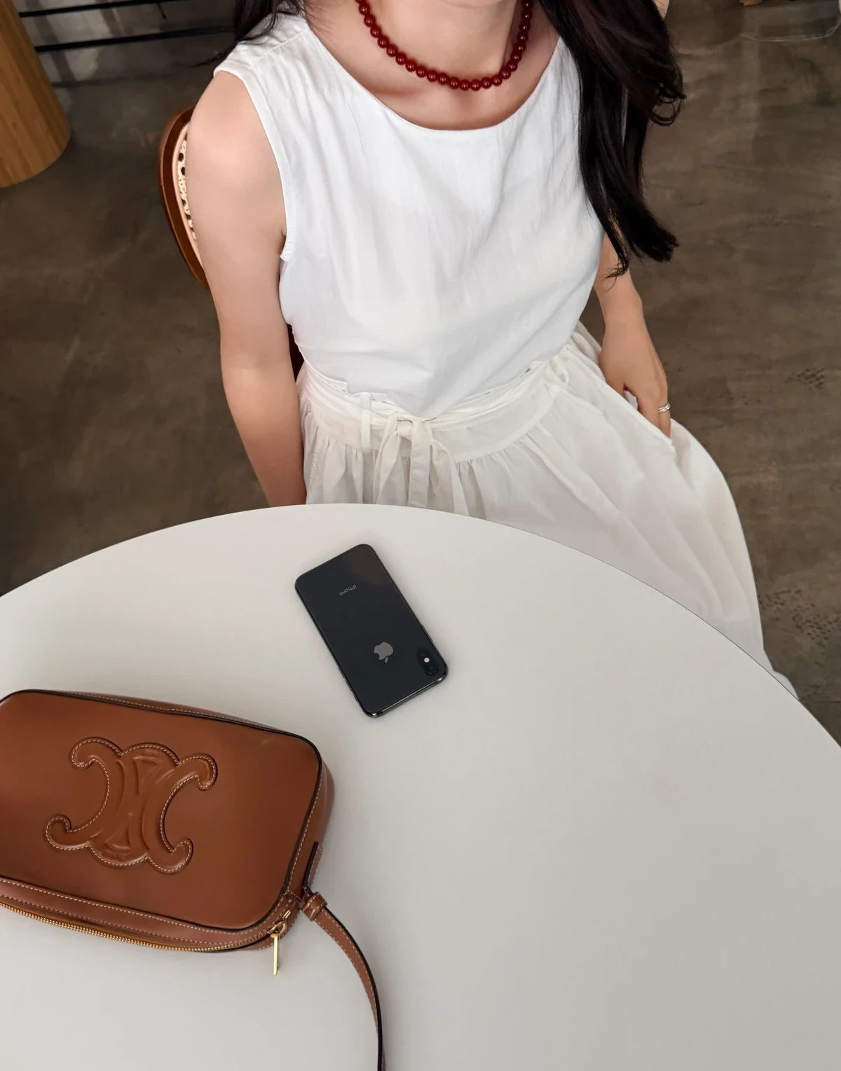 나시 끈 A라인 바스락 롱원피스 (배송18일부터) 상세 이미지 48