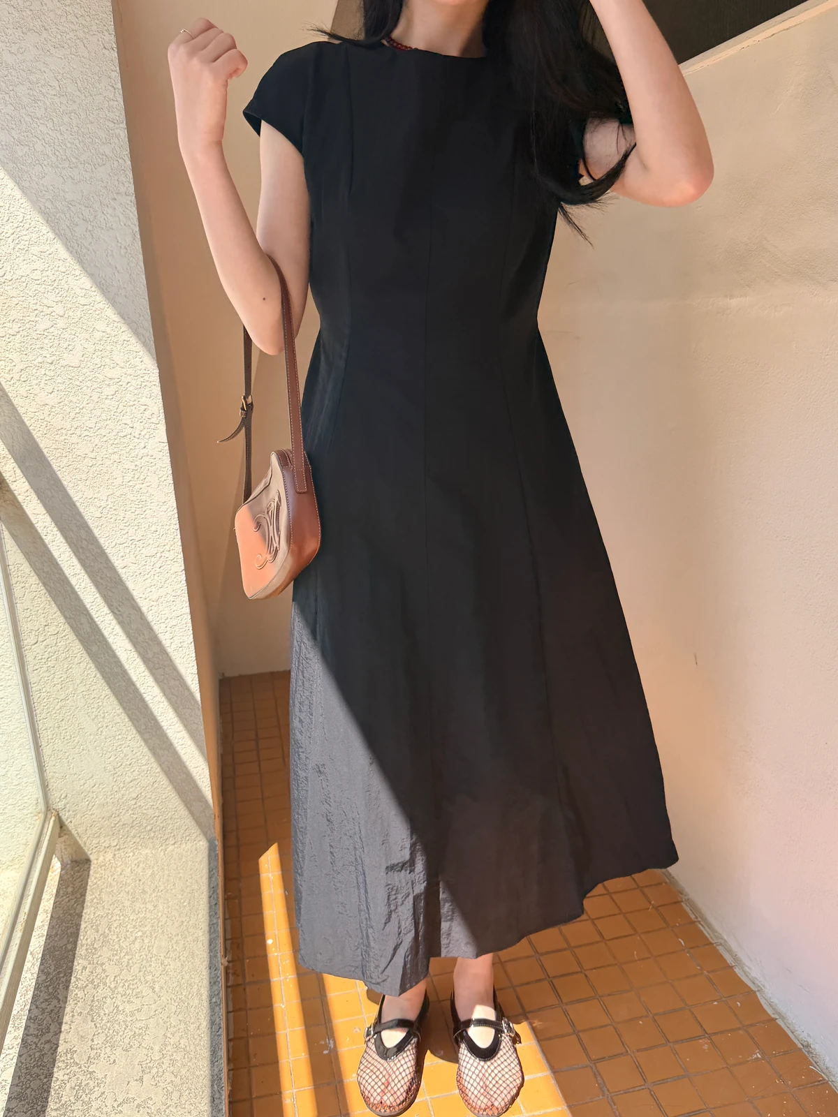 바스락 캡소매 라인 롱원피스 (18일부터순차발송) 상세 이미지 25