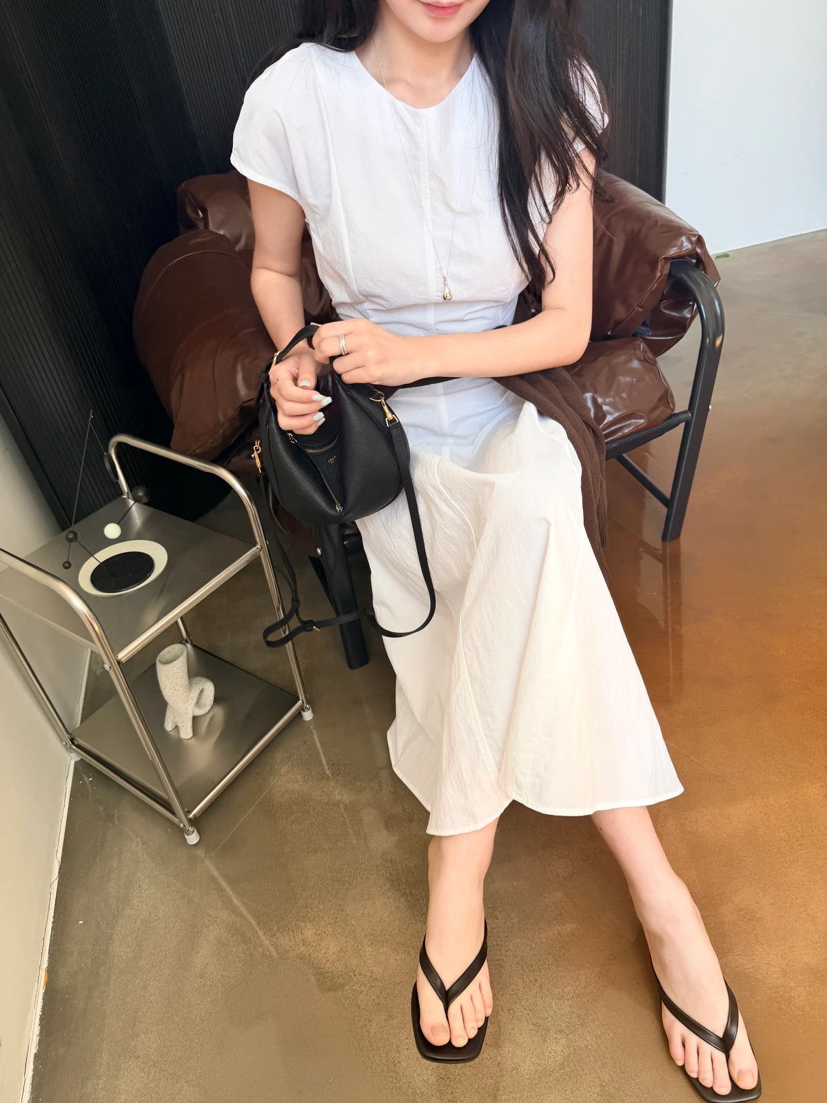 바스락 캡소매 라인 롱원피스 (18일부터순차발송) 상세 이미지 30