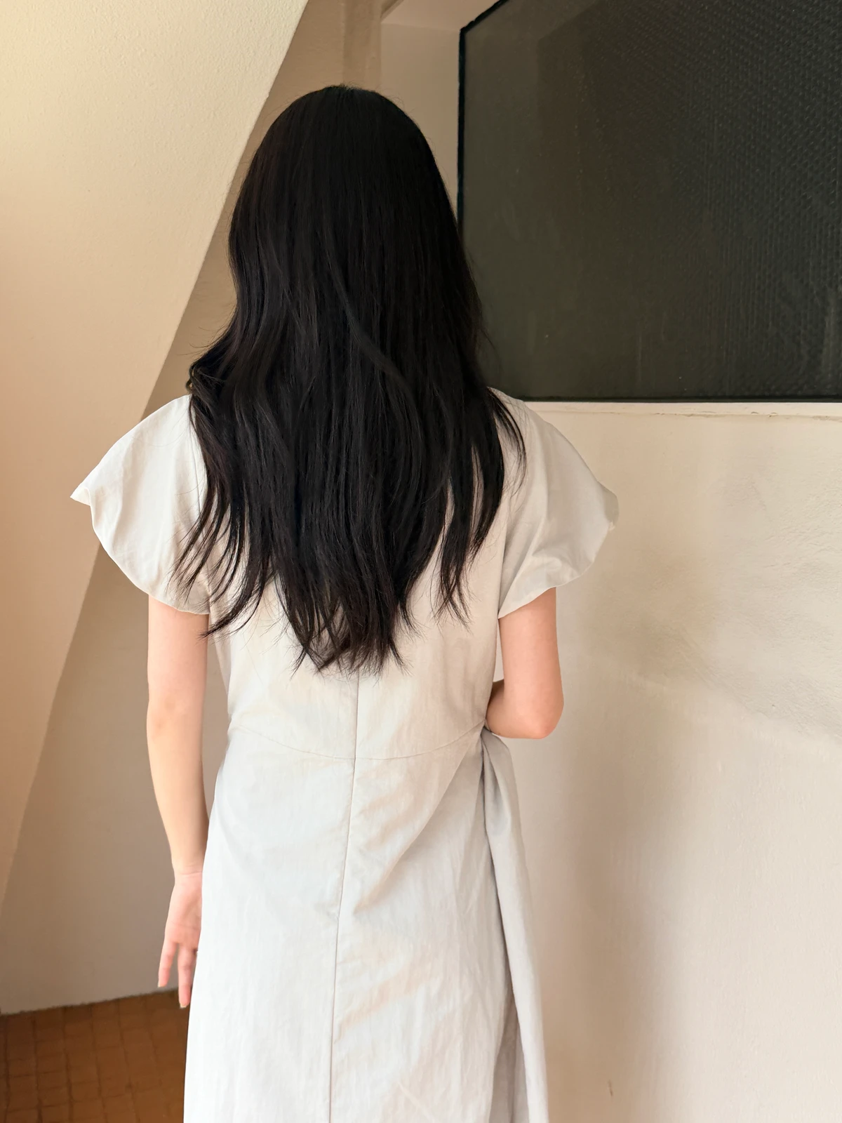 퍼프 바스락 고리 롱원피스  상세 이미지 55