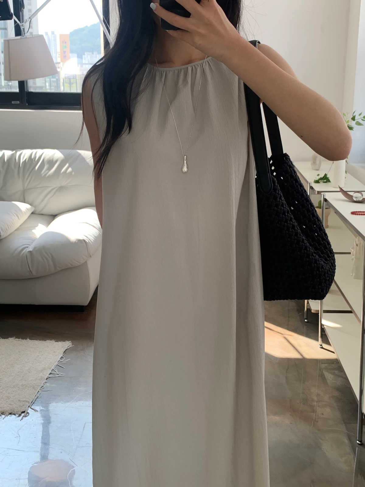 벤 셔링 민소매 나시원피스 (18일부터순차발송) 상세 이미지 5