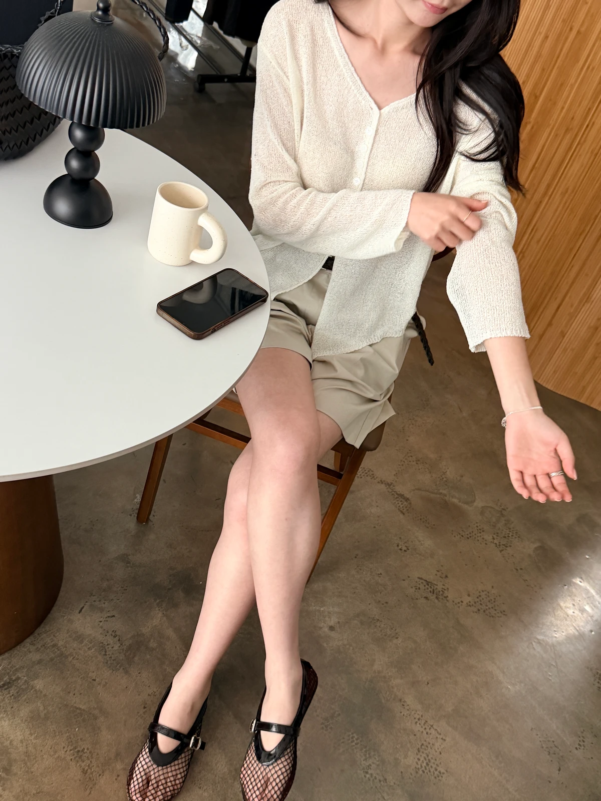 허리밴딩 4부 핀턱 팬츠  상세 이미지 18