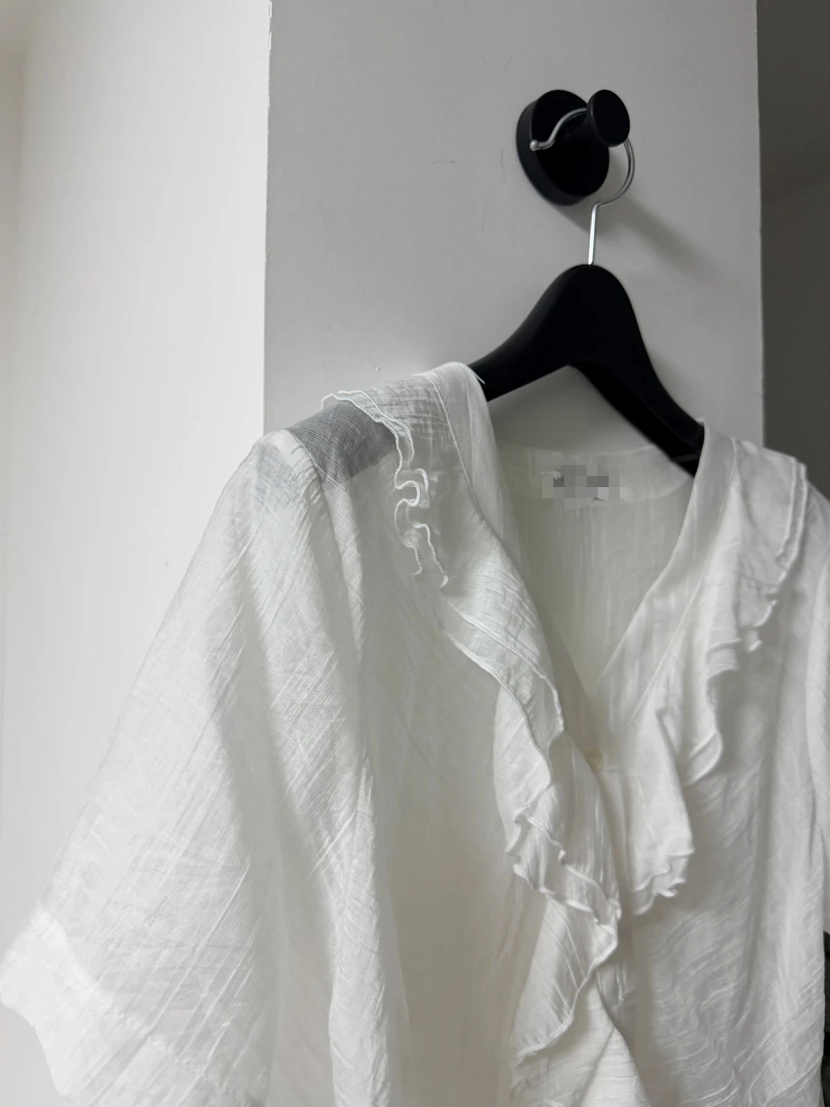 텐셀 프릴 블라우스 상세 이미지 28