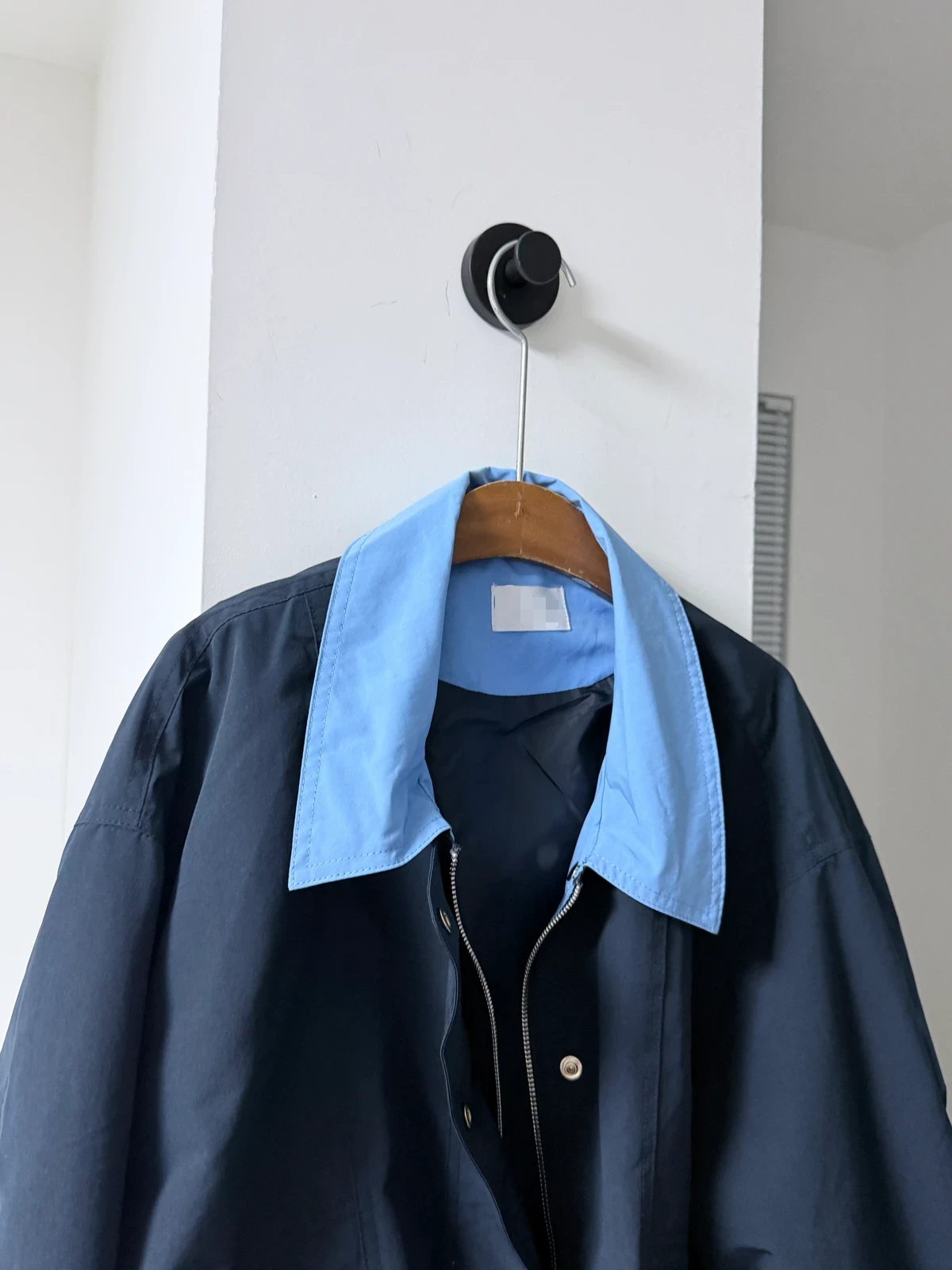 배색 블루종 스트링 점퍼 상세 이미지 54