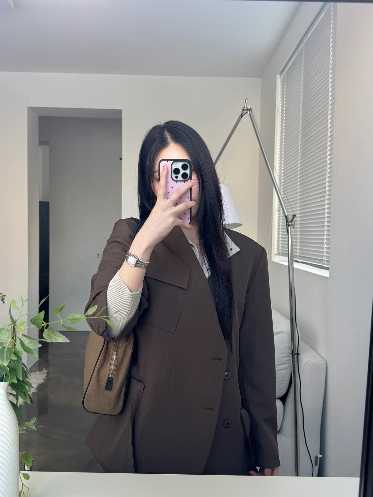 노카라 프리미엄 셋업 오버핏 자켓 상세 이미지 1