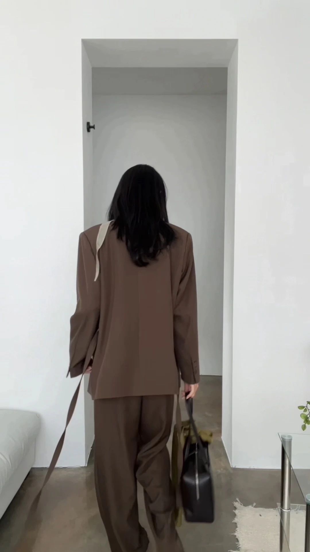 노카라 프리미엄 셋업 오버핏 자켓 상세 이미지 30