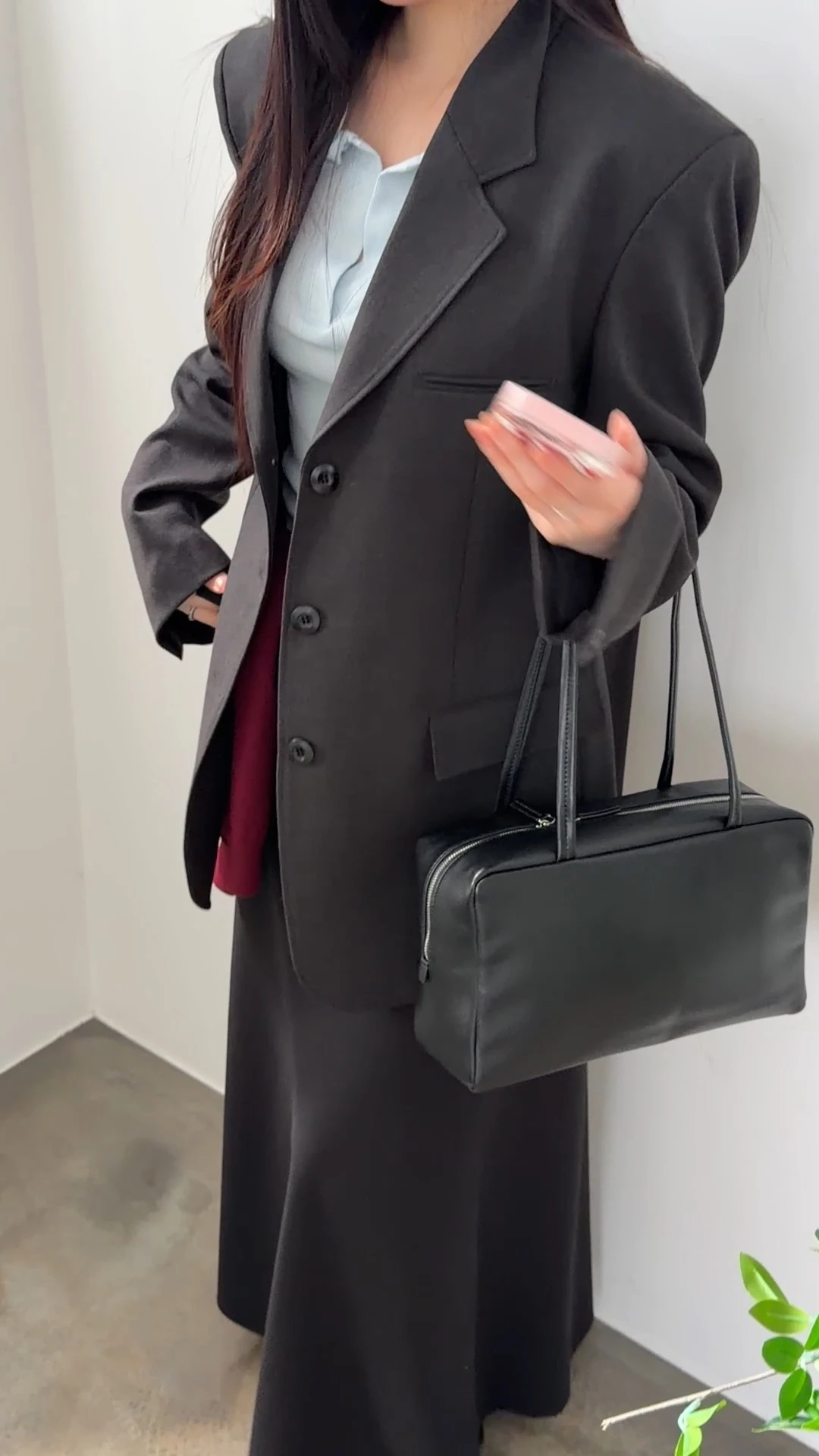 프리미엄 렌 루즈핏 셋업자켓 상세 이미지 30