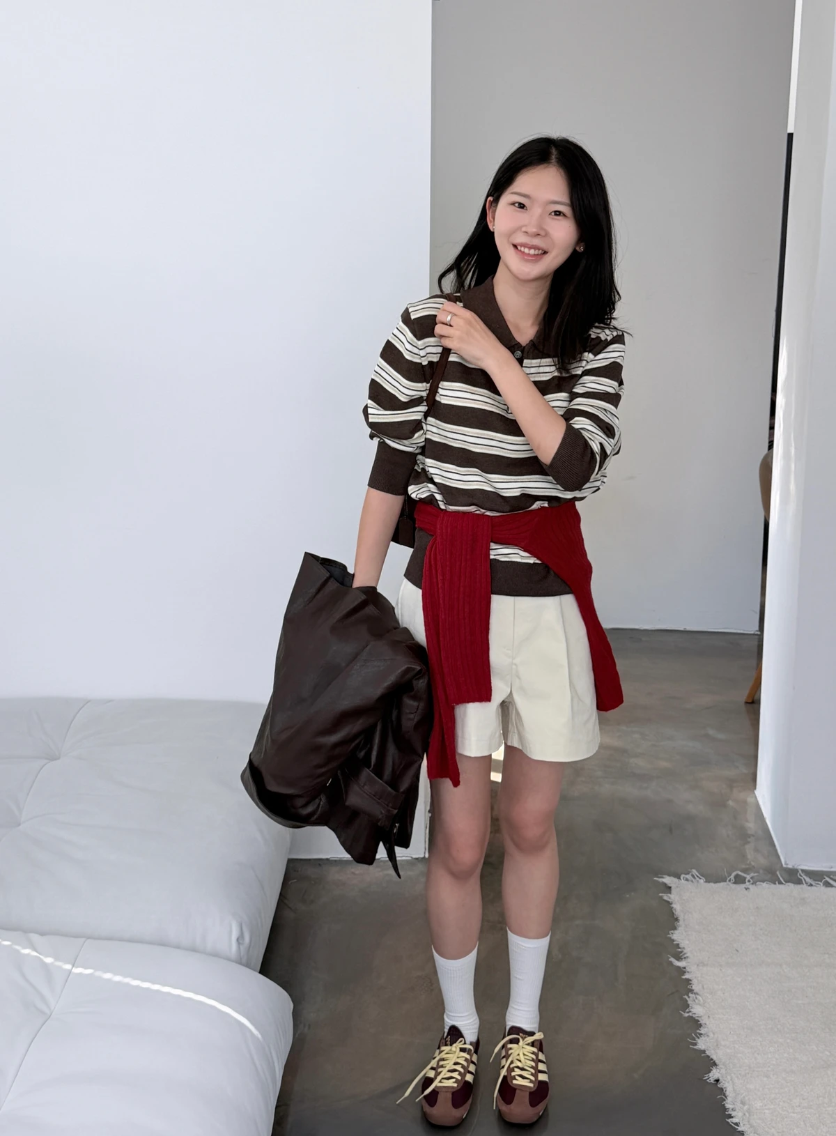 코지 단가라 카라 니트  상세 이미지 18