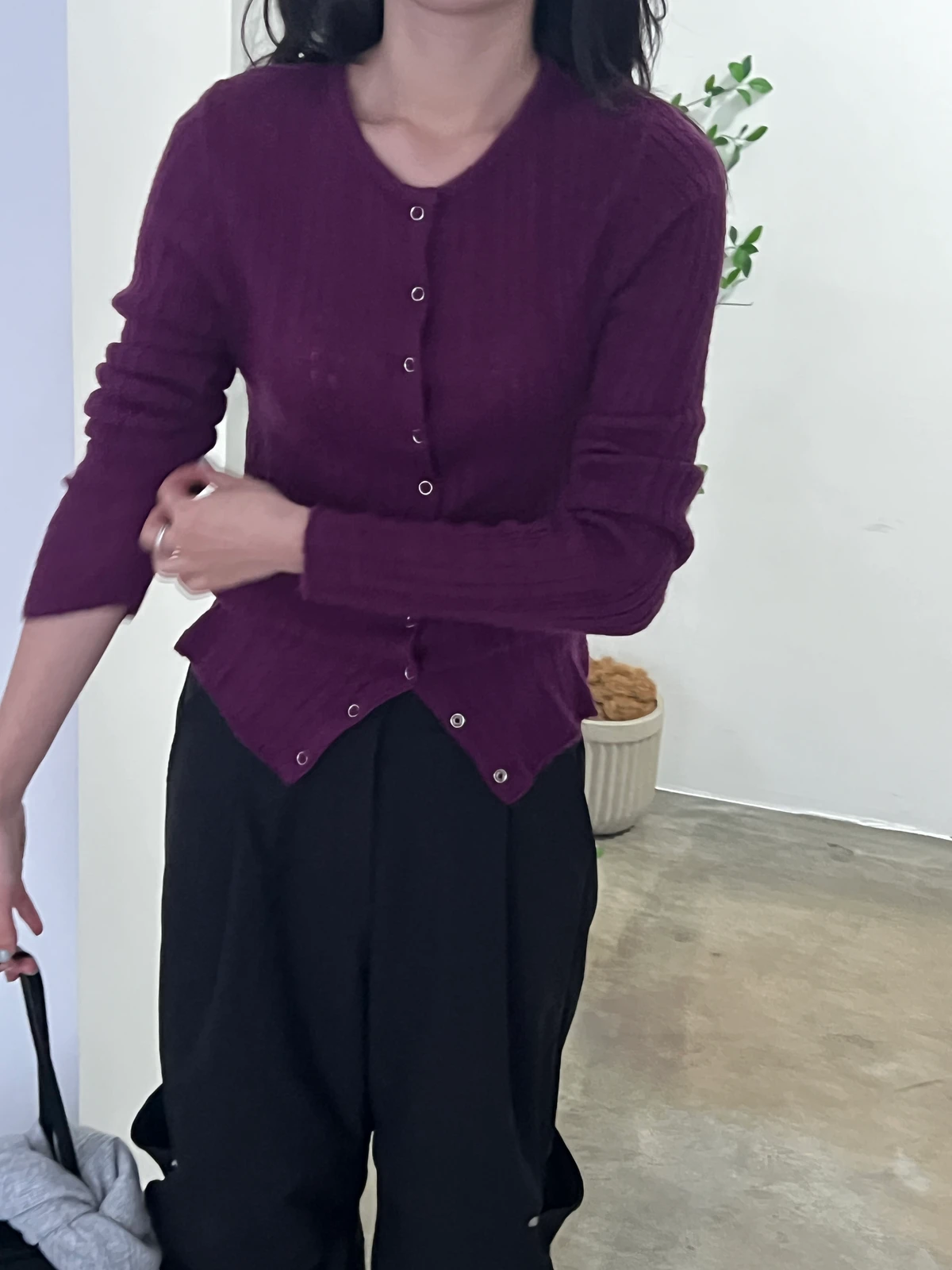 어반 롱 와이드 핀턱 팬츠 상세 이미지 7