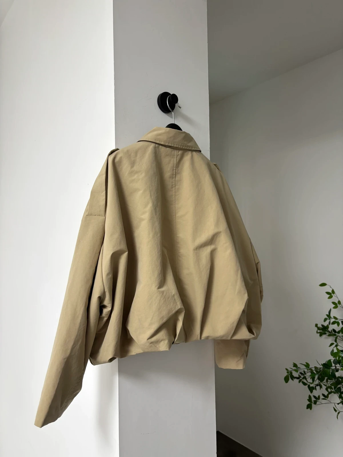 벌룬 크롭 블루종 점퍼 상세 이미지 24