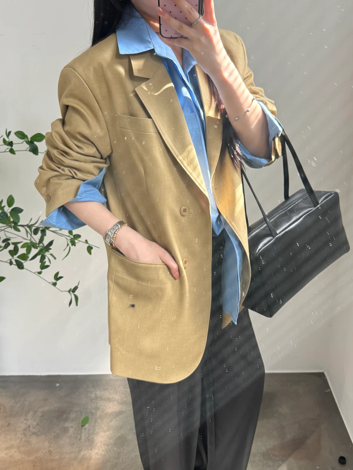 베러 루즈핏 프리미엄 투버튼 자켓  상세 이미지 26