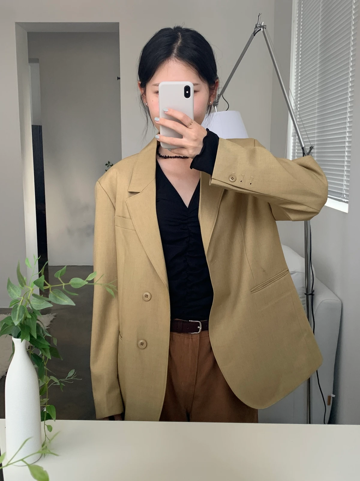 베러 루즈핏 프리미엄 투버튼 자켓  상세 이미지 31
