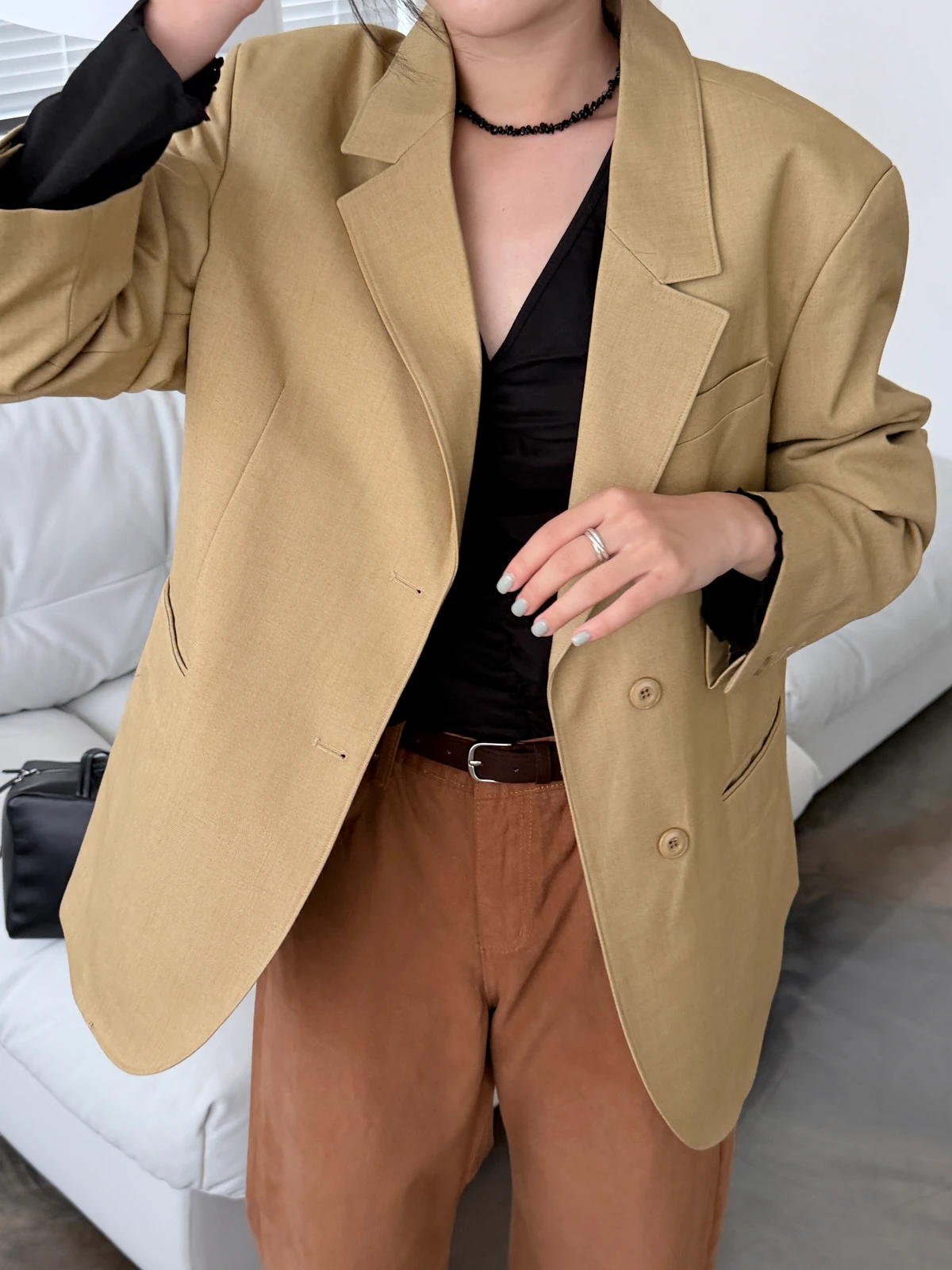 베러 루즈핏 프리미엄 투버튼 자켓  상세 이미지 18