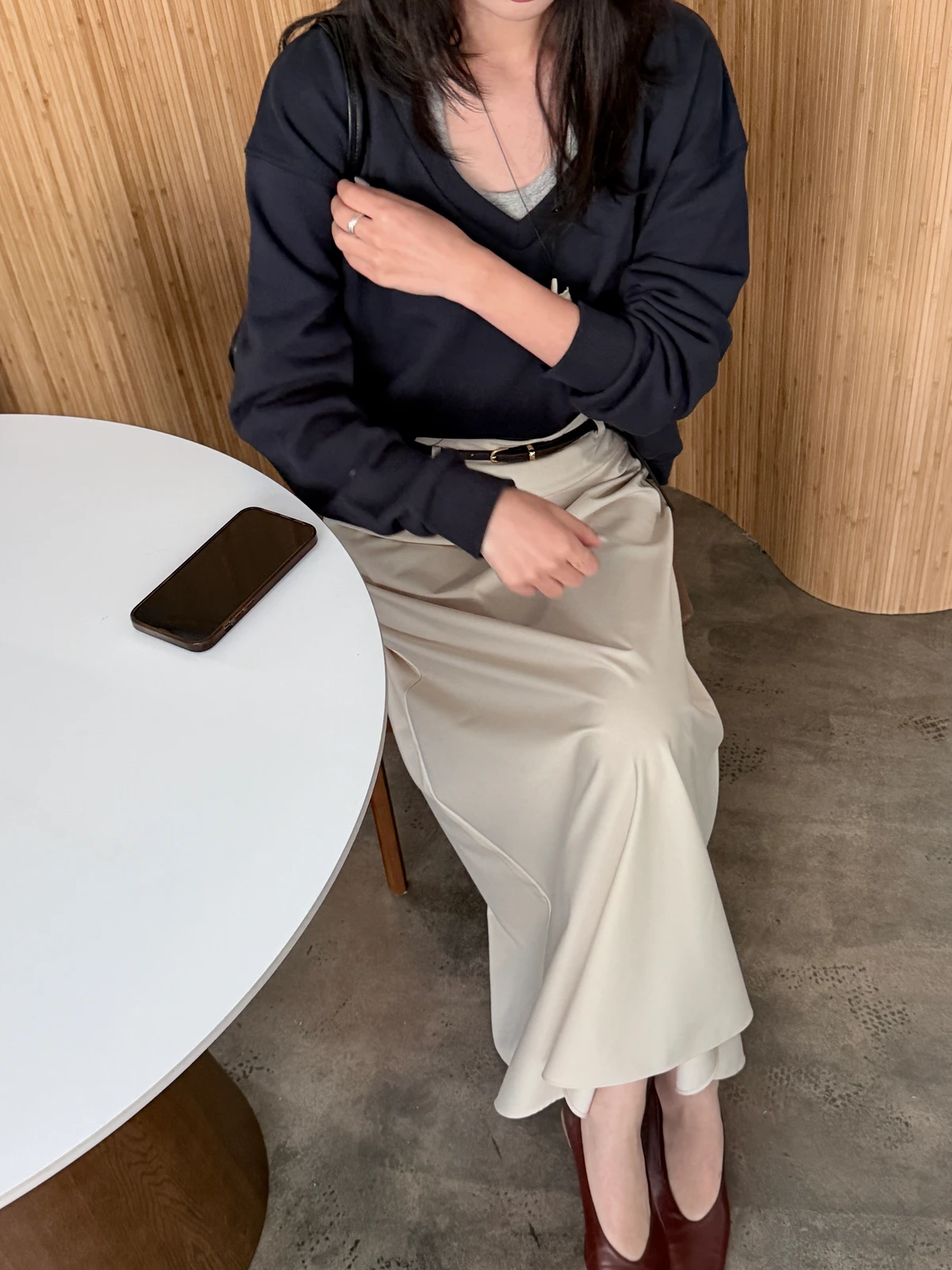 레오 맥시 롱 롱스커트  상세 이미지 35