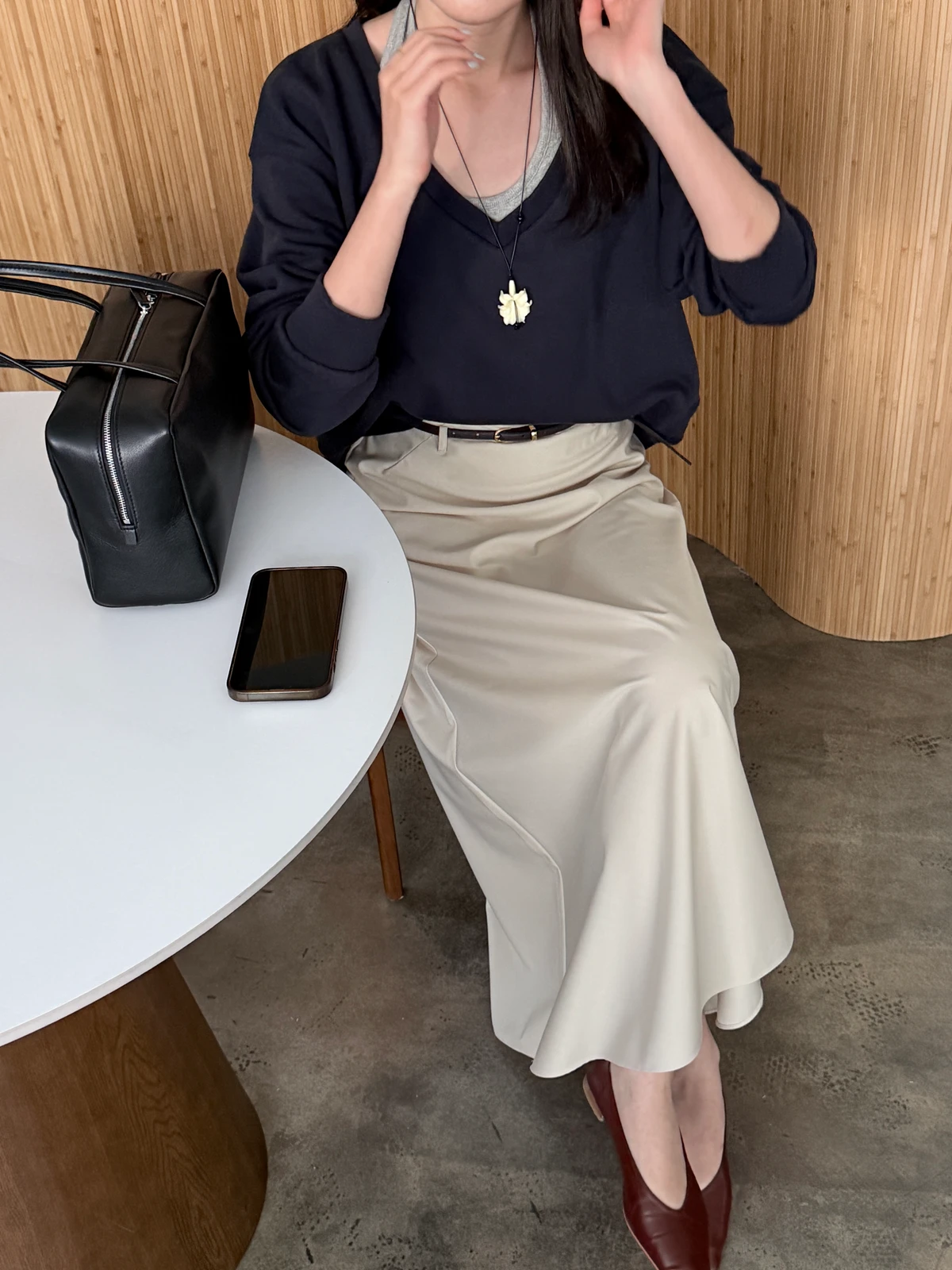 레오 맥시 롱 롱스커트  상세 이미지 43
