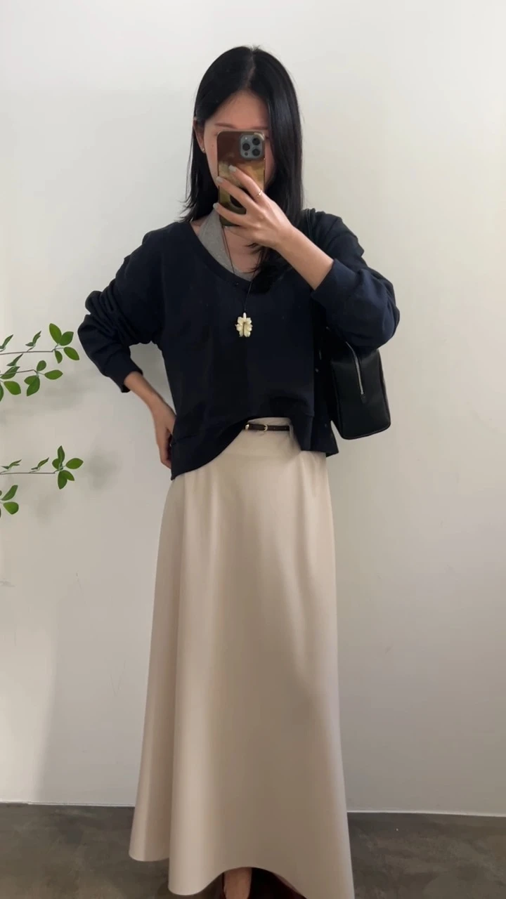 레오 맥시 롱 롱스커트  상세 이미지 46