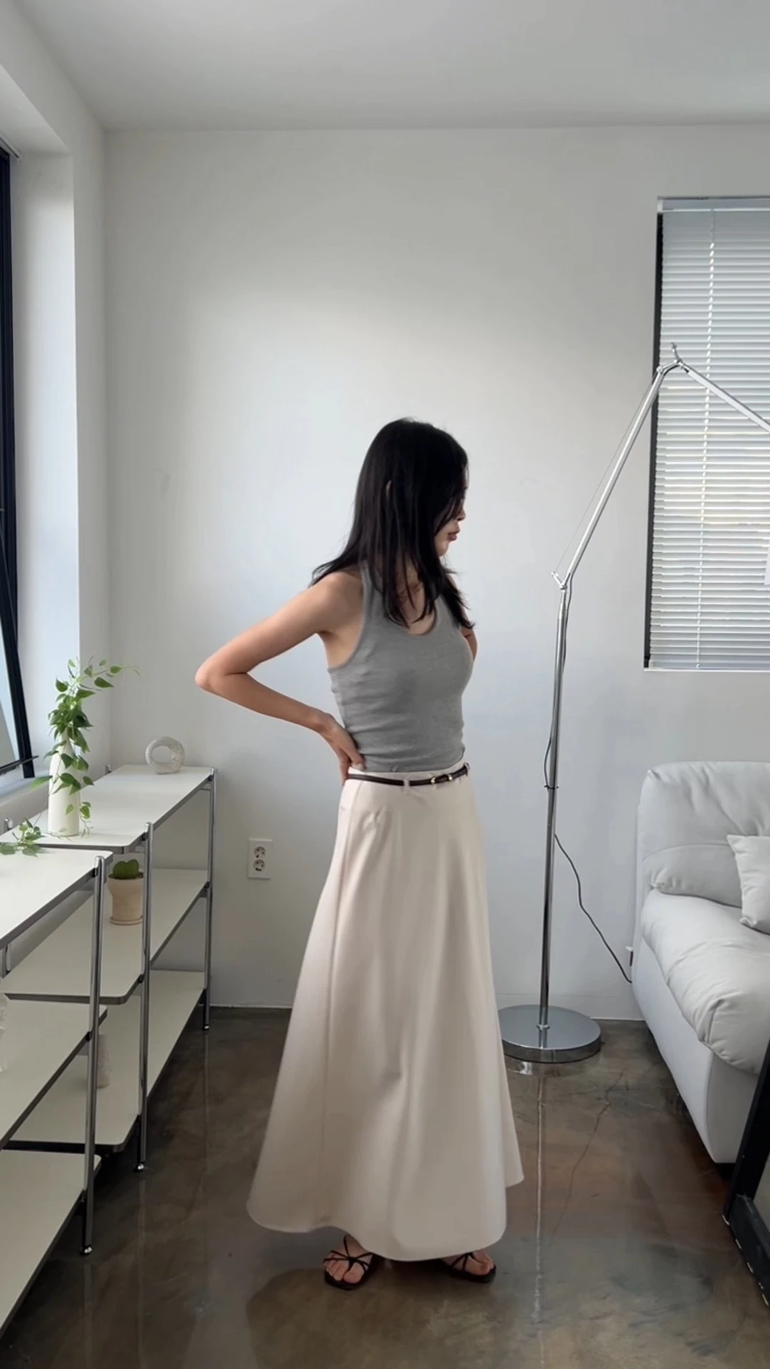 레오 맥시 롱 롱스커트  상세 이미지 51